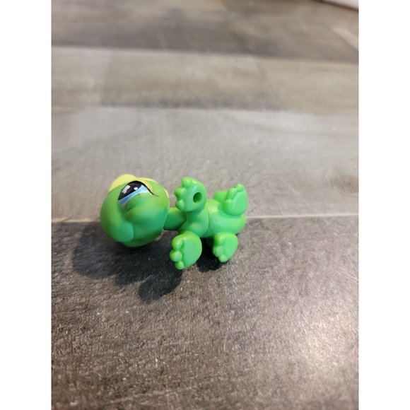 Littlest pet shop LPS Green lizard iguana 2007 hasbro toy figure - Picture 5 of 5
